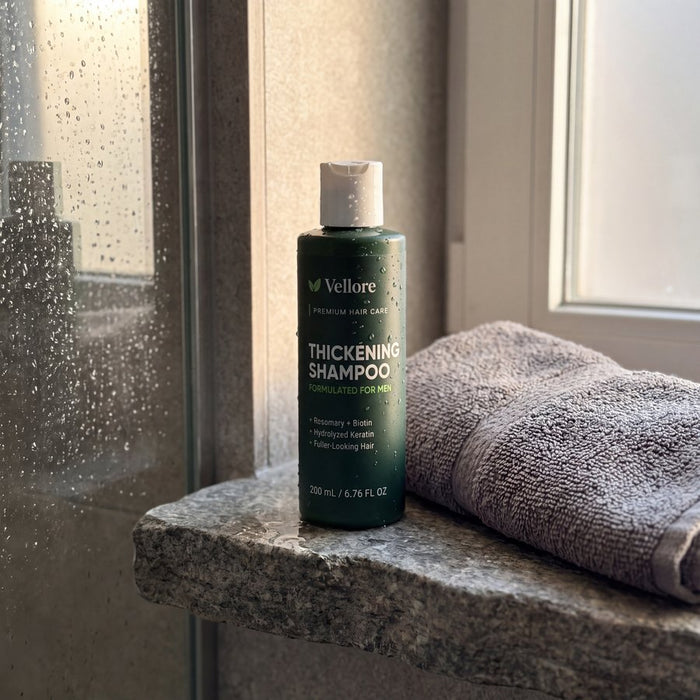 Thickening Shampoo for Men at home