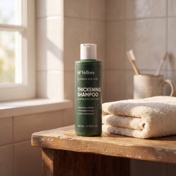 Thickening Shampoo for Men at home