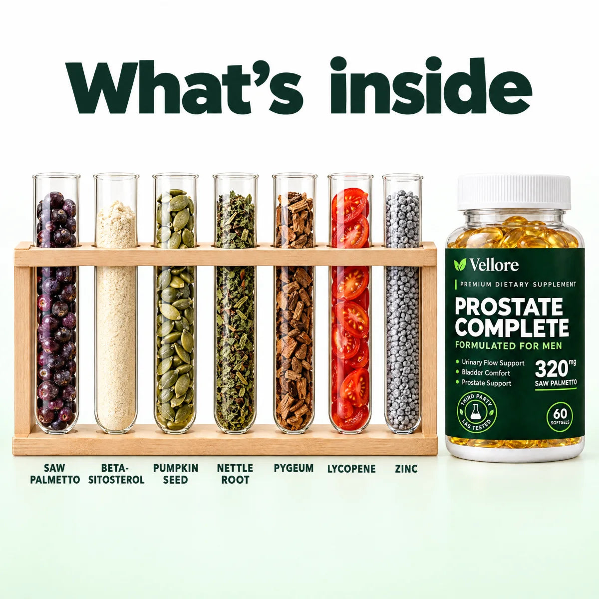 Vellore® Prostate Complete Softgels