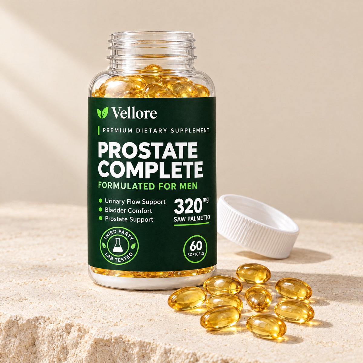 Vellore® Prostate Complete Softgels