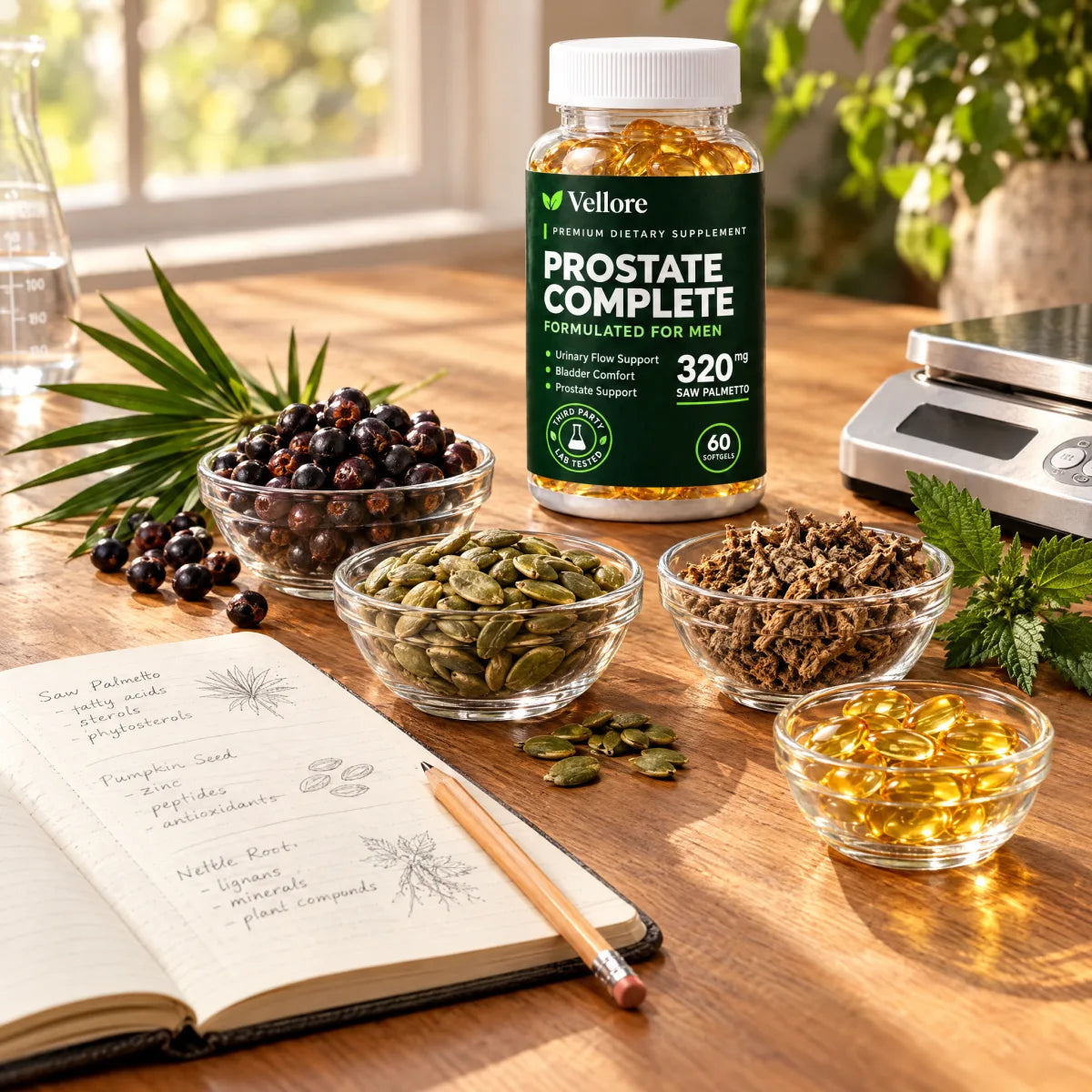 Prostate Complete formulation notes and ingredients